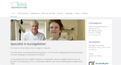 Desktop Screenshot of kunstgebitleeuwarden.nl